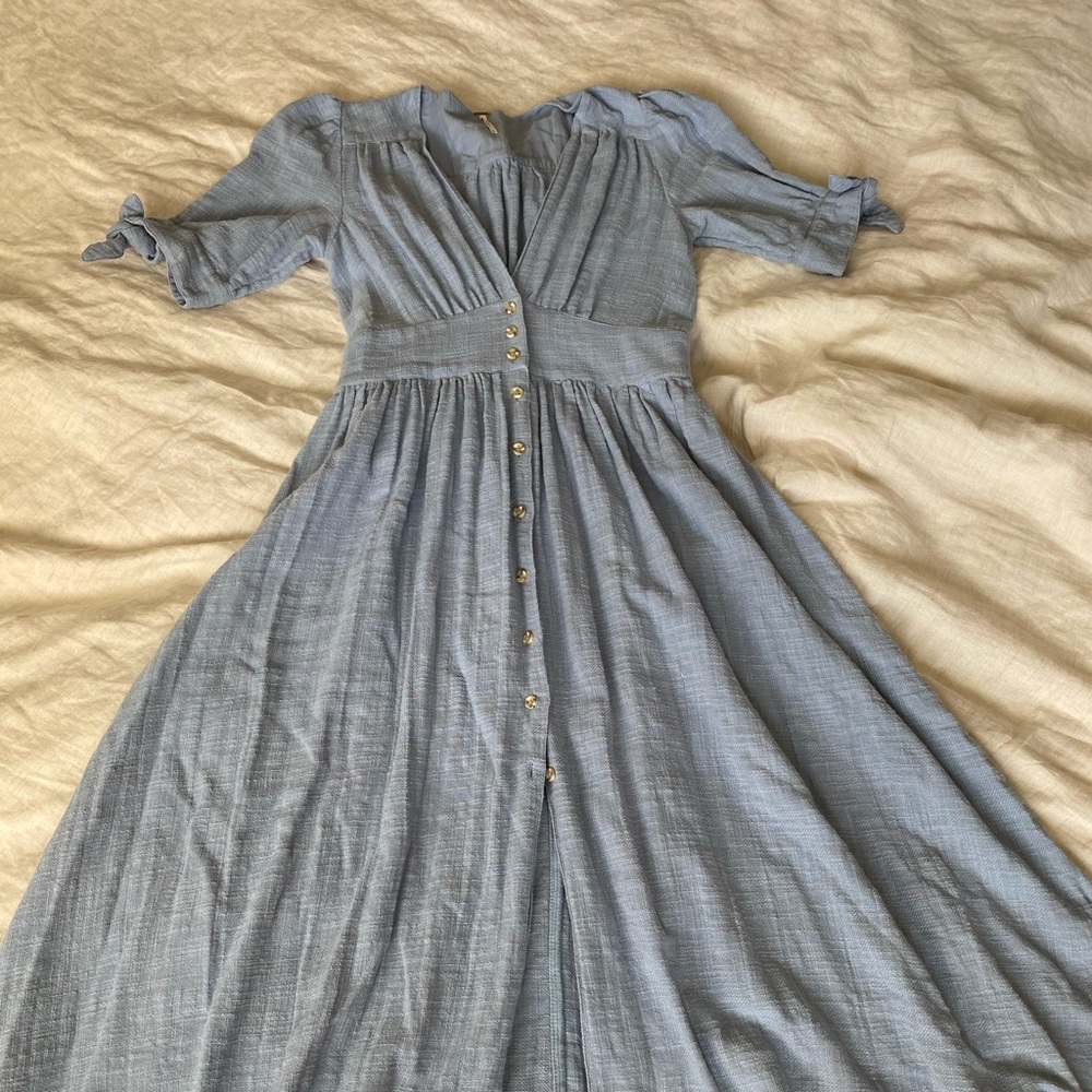 Free people love of my life midi dress